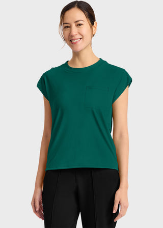 Cherokee Achieve Women's Crew Neck Top