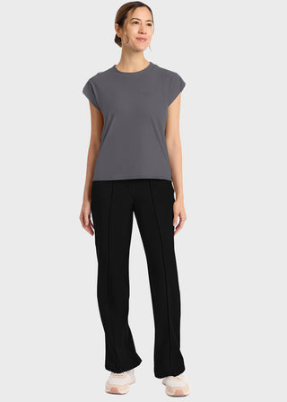 Cherokee Achieve Women's Crew Neck Top