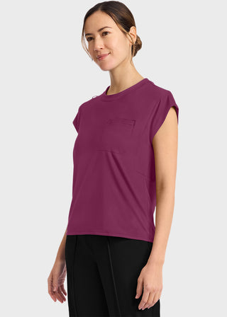 Cherokee Achieve Women's Crew Neck Top