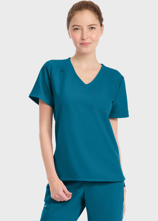 Cherokee WW Originals Ultra Women's Tuck-in V-Neck Top