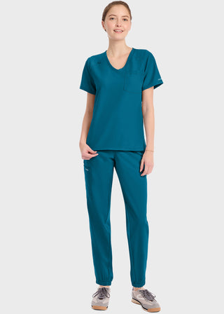 Cherokee WW Originals Ultra Women's Tuck-in V-Neck Top