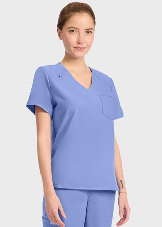 Cherokee WW Originals Ultra Women's Tuck-in V-Neck Top