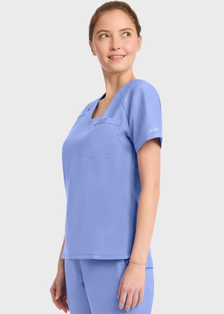 Cherokee WW Originals Ultra Women's Tuck-in V-Neck Top