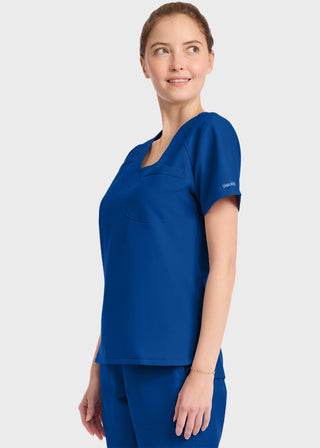 Cherokee WW Originals Ultra Women's Tuck-in V-Neck Top