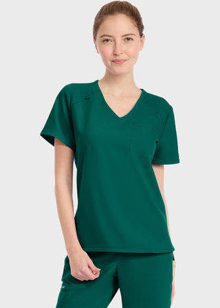 Cherokee WW Originals Ultra Women's Tuck-in V-Neck Top