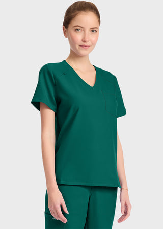 Cherokee WW Originals Ultra Women's Tuck-in V-Neck Top