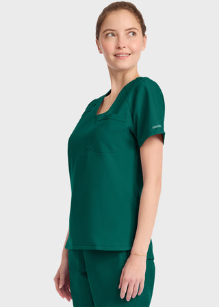 Cherokee WW Originals Ultra Women's Tuck-in V-Neck Top