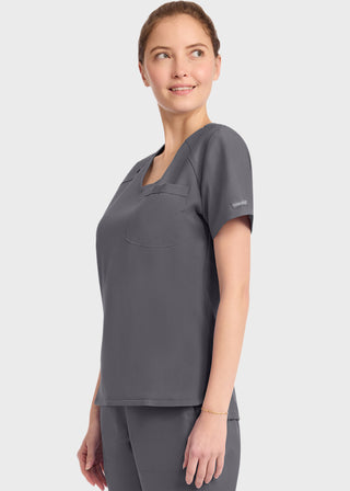Cherokee WW Originals Ultra Women's Tuck-in V-Neck Top