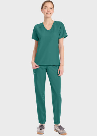 Cherokee WW Originals Ultra Women's Tuck-in V-Neck Top