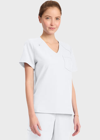 Cherokee WW Originals Ultra Women's Tuck-in V-Neck Top