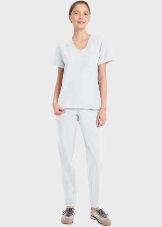 Cherokee WW Originals Ultra Women's Tuck-in V-Neck Top