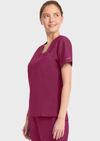 Cherokee WW Originals Ultra Women's Tuck-in V-Neck Top