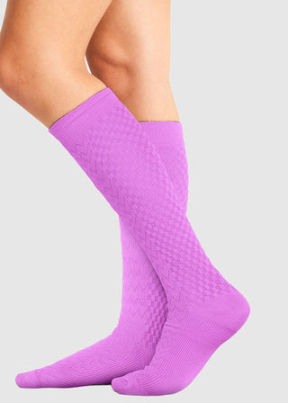 Cherokee Legwear Unisex True Support Compression Socks in Sweet Berry