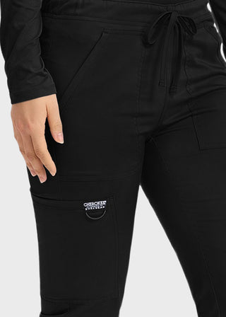 Cherokee Workwear Revolution Unisex Tapered Leg Drawstring Tall Pant