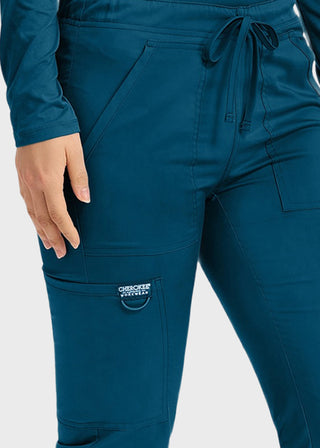 Cherokee Workwear Revolution Unisex Tapered Leg Drawstring Tall Pant