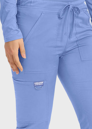 Cherokee Workwear Revolution Unisex Tapered Leg Drawstring Pant