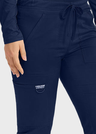 Cherokee Workwear Revolution Unisex Tapered Leg Drawstring Pant