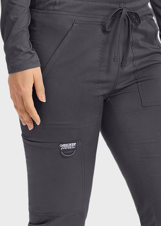 Cherokee Workwear Revolution Unisex Tapered Leg Drawstring Pant