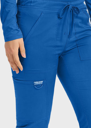 Cherokee Workwear Revolution Unisex Tapered Leg Drawstring Tall Pant