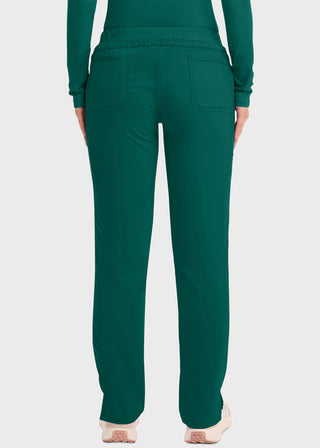 Cherokee Workwear Revolution Women's Mid Rise Tapered Leg Drawstring Pant