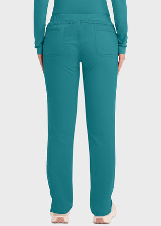 Cherokee Workwear Revolution Women's Mid Rise Tapered Leg Drawstring Pant