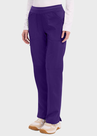 Cherokee Workwear WW Revolution Womens Mid Rise Straight Leg Pull-on Pant