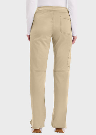 Cherokee Workwear WW Revolution Womens Mid Rise Straight Leg Pull-on Pant