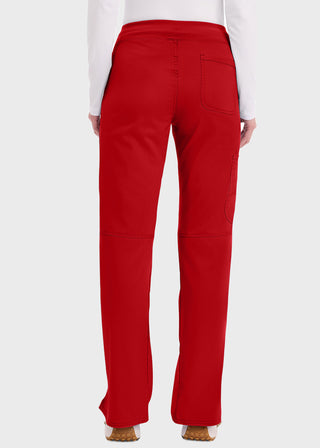 Cherokee Workwear WW Revolution Womens Mid Rise Straight Leg Pull-on Pant