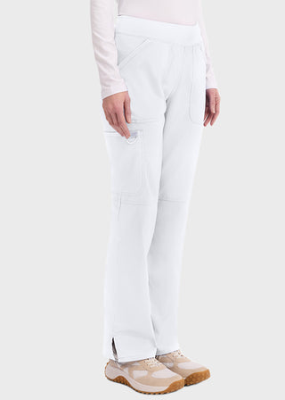 Cherokee Workwear WW Revolution Womens Mid Rise Straight Leg Pull-on Pant