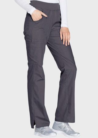Cherokee Workwear Women's Mid Rise Straight Leg Pull-on Cargo Tall Pant
