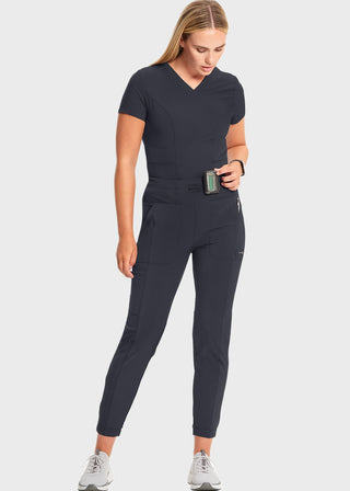 Cherokee Infinity Women's High-Rise Skinny Leg Scrub Petite Pant