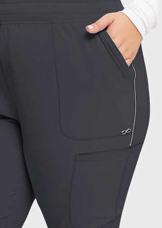 Cherokee Women Mid Rise Petite Jogger