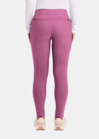 Cherokee Form Women's Mid Rise Tapered Leg Drawstring Pant