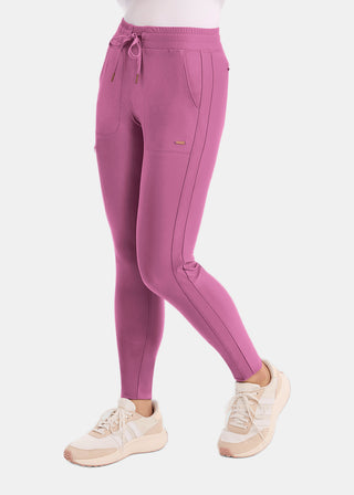 Cherokee Form Women's Mid Rise Tapered Leg Drawstring Pant