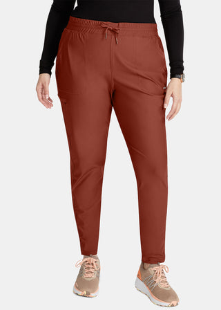Cherokee Form Women's Mid Rise Tapered Leg Drawstring Pant