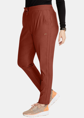 Cherokee Form Women's Mid Rise Tapered Leg Drawstring Pant
