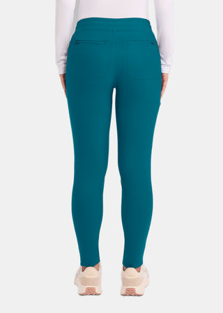 Cherokee Form Women's Mid Rise Tapered Leg Drawstring Pant