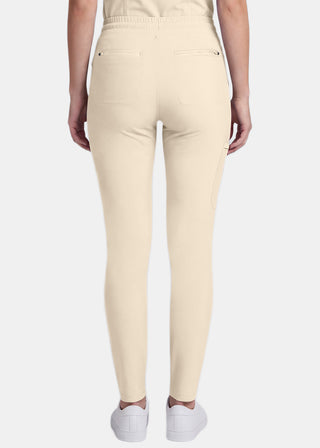 Cherokee Form Women's Mid Rise Tapered Leg Drawstring Pant