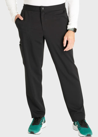 Cherokee Atmos Men's Mid Rise Zip Fly Cargo Scrub Short Pant