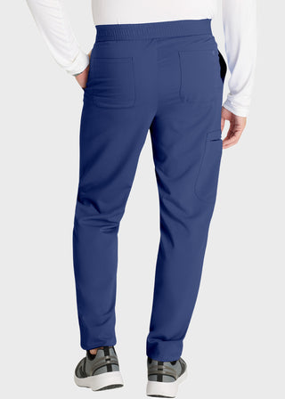 Cherokee Atmos Men's Mid Rise Zip Fly Cargo Scrub Short Pant