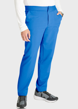 Cherokee Atmos Men's Mid Rise Zip Fly Cargo Scrub Short Pant