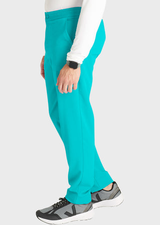 Cherokee Atmos Men's Mid Rise Zip Fly Cargo Scrub Short Pant