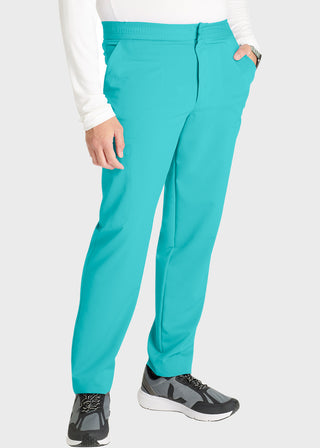 Cherokee Atmos Men's Mid Rise Zip Fly Cargo Scrub Short Pant