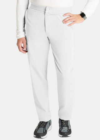 Cherokee Atmos Men's Mid Rise Zip Fly Cargo Scrub Short Pant