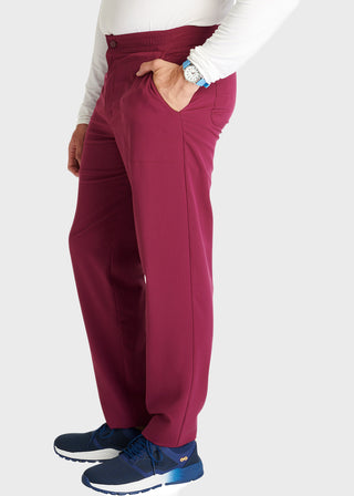 Cherokee Atmos Men's Mid Rise Zip Fly Cargo Scrub Short Pant