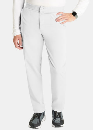 Cherokee Atmos Men's Mid Rise Zip Fly Cargo Scrub Short Pant