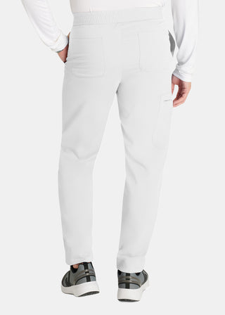 Cherokee Atmos Men's Mid Rise Zip Fly Cargo Scrub Short Pant