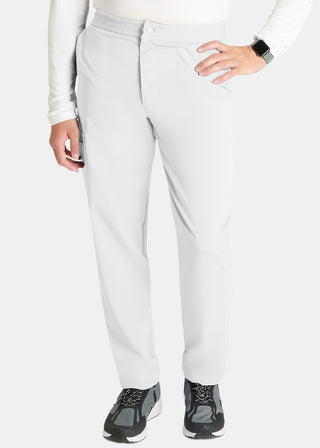 Cherokee Atmos Men's Mid Rise Zip Fly Cargo Scrub Pant