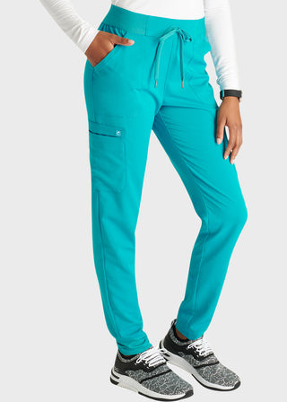 Cherokee Atmos Women's Mid Rise Jogger Scrub Pant