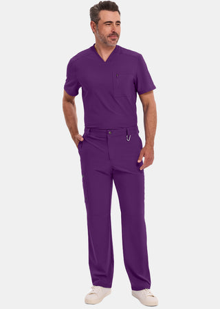 Cherokee Infinity Mens Antimicrobial Fly Front Cargo Pant